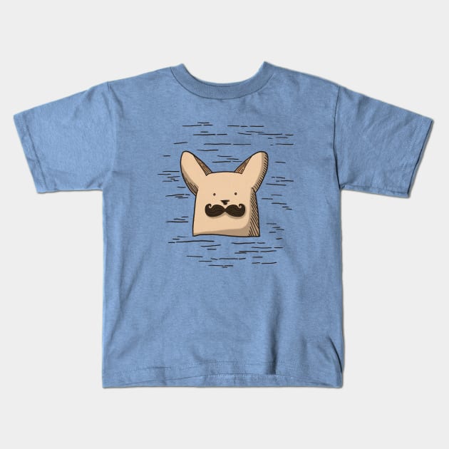 Movember - Pembroke Welsh Corgi Edition Kids T-Shirt by CorinnaSchlachter